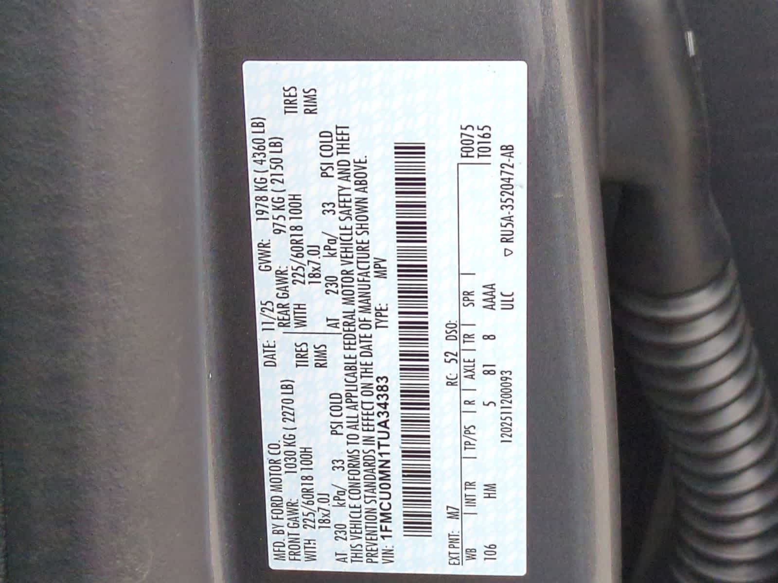 Thumbnail: 2026 Ford Escape - 33