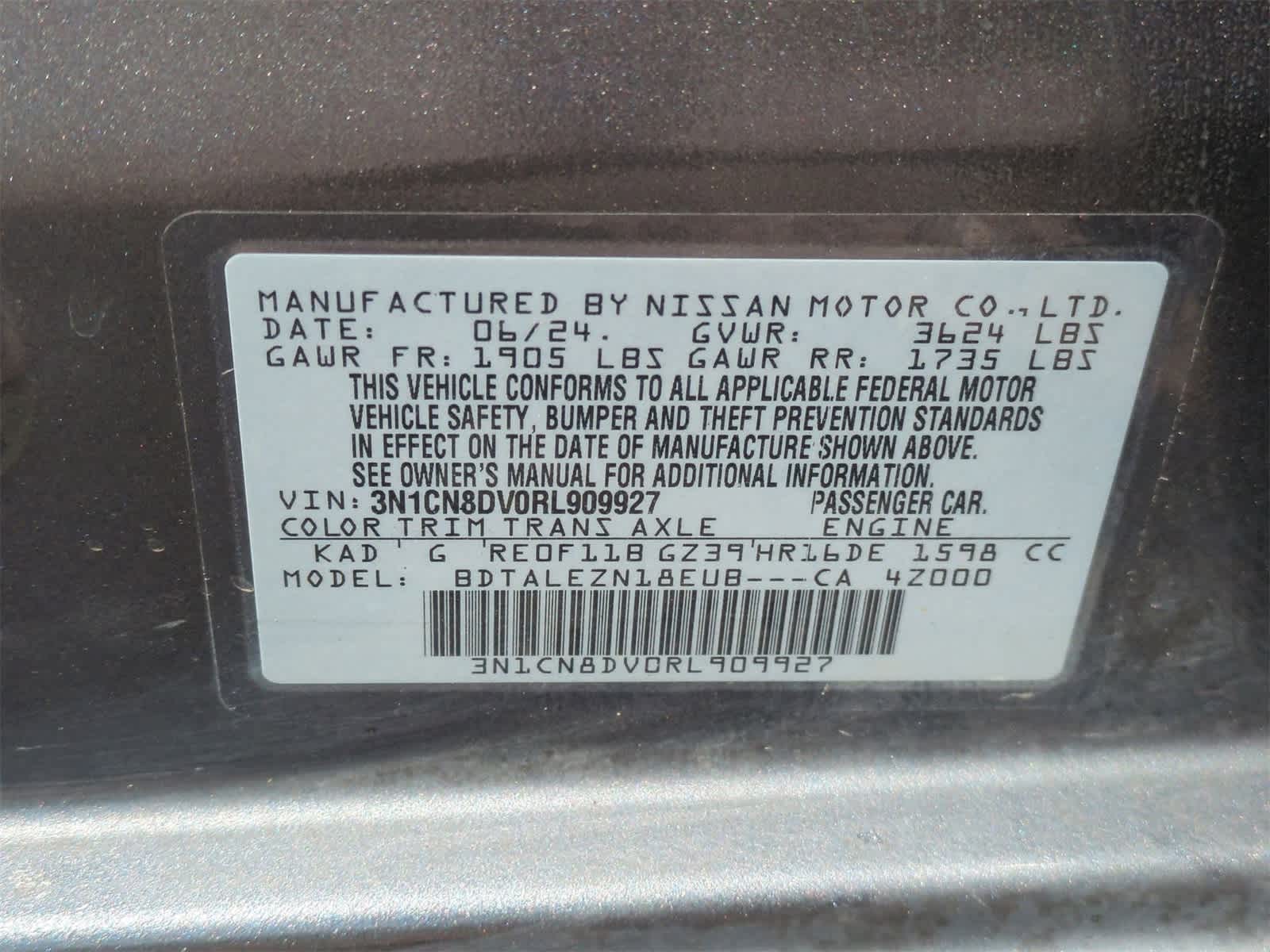 Thumbnail: 2024 Nissan Versa - 31