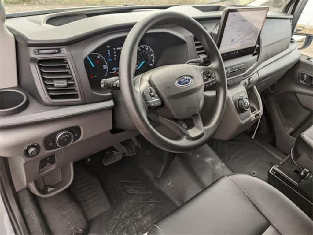 New 2023 Ford E-Transit-350 Cargo Cargo Van Van Medium Roof Van