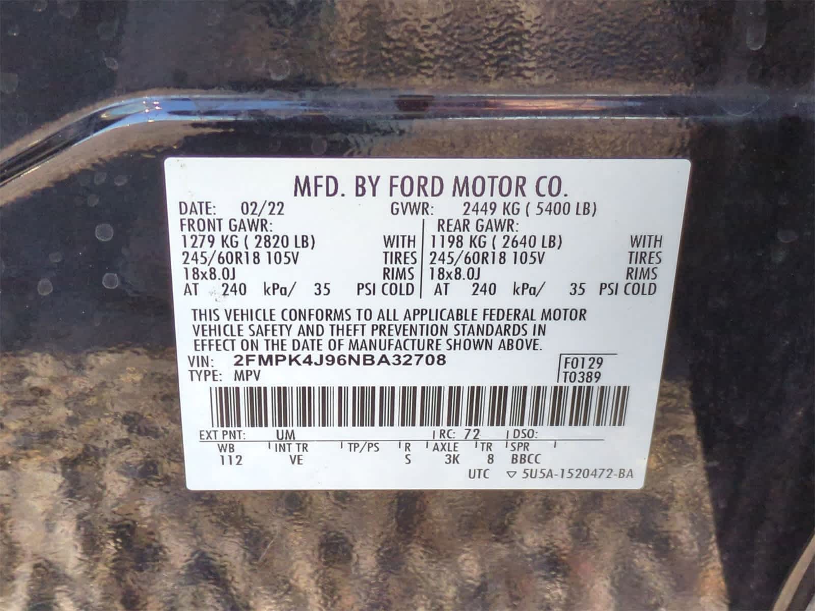 Thumbnail: 2022 Ford Edge - 32