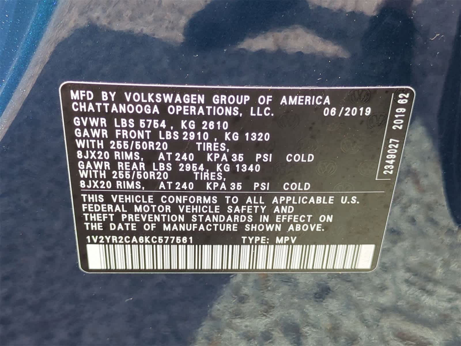 Thumbnail: 2019 Volkswagen Atlas - 32