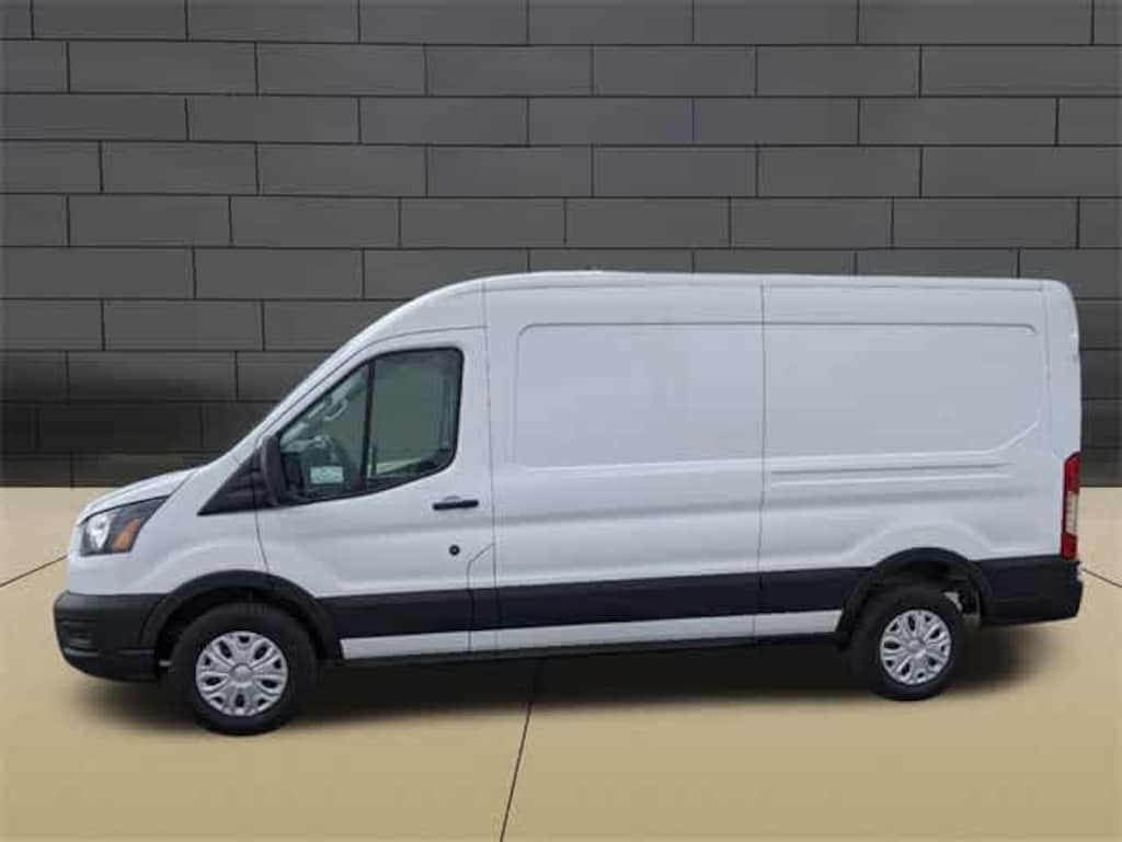 New 2023 Ford E-Transit-350 Cargo Cargo Van Van Medium Roof Van