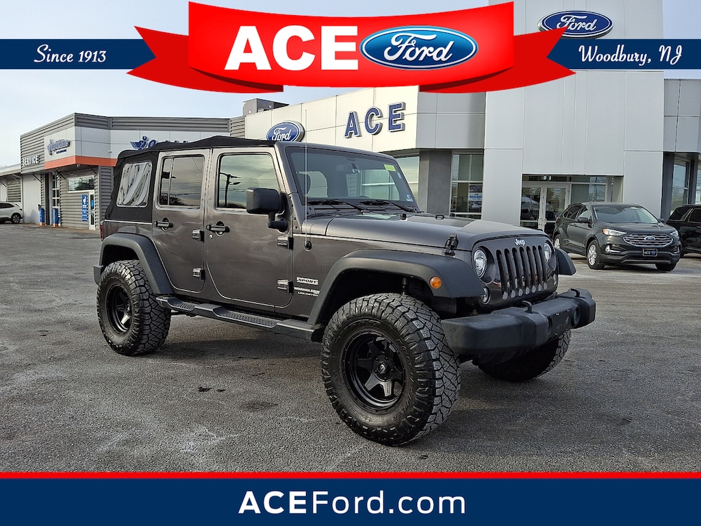 Certified 2018 Jeep Wrangler JK Sport 4X4