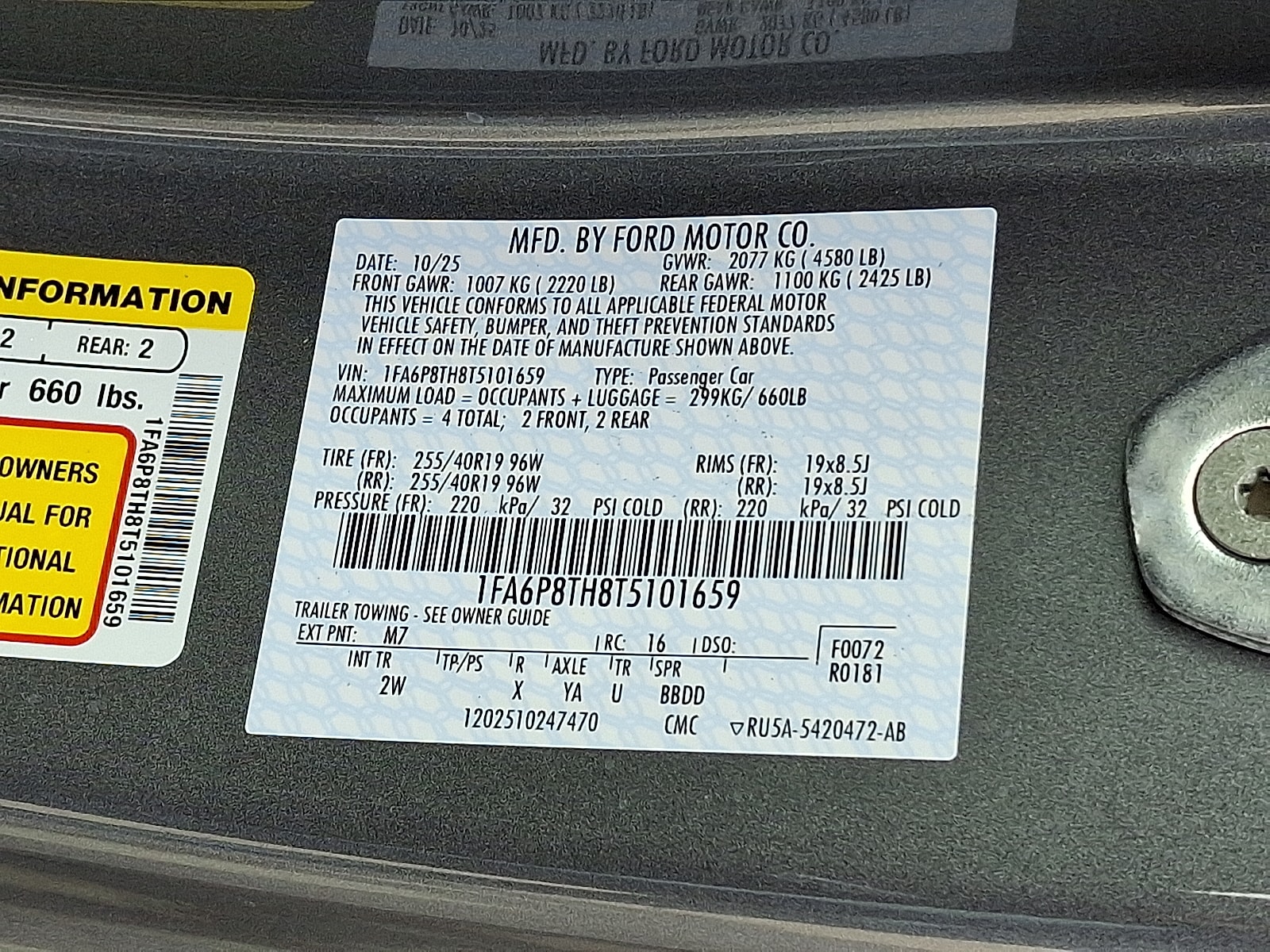 2026 Ford Mustang EcoBoost Fastback - Photo 9