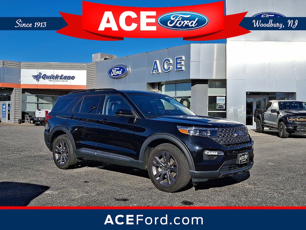 Certified 2022 Ford Explorer Ebony/LT Slate Activ