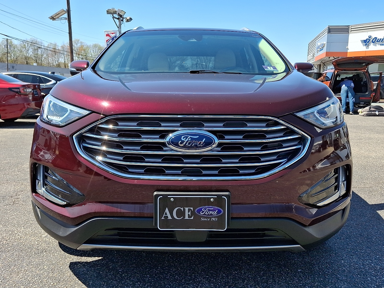 Certified 2019 Ford Edge SEL with VIN 2FMPK3J98KBB95088 for sale in Woodbury, NJ