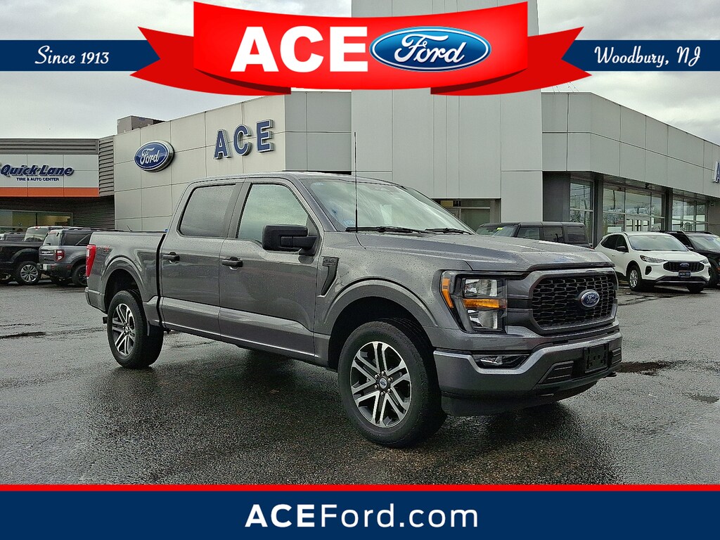 Certified 2023 Ford F-150 S/Crew Black Sport 40/CON/