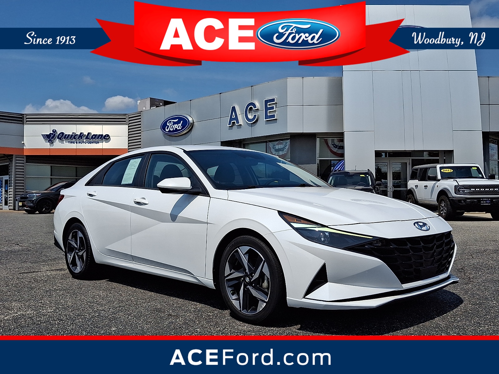 Certified 2023 Hyundai Elantra SEL with VIN 5NPLS4AG3PH086508 for sale in Woodbury, NJ