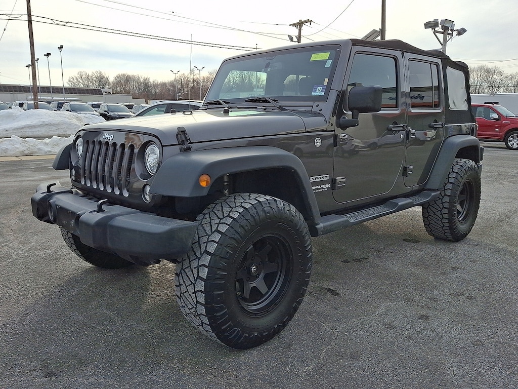 Certified 2018 Jeep Wrangler JK Sport 4X4