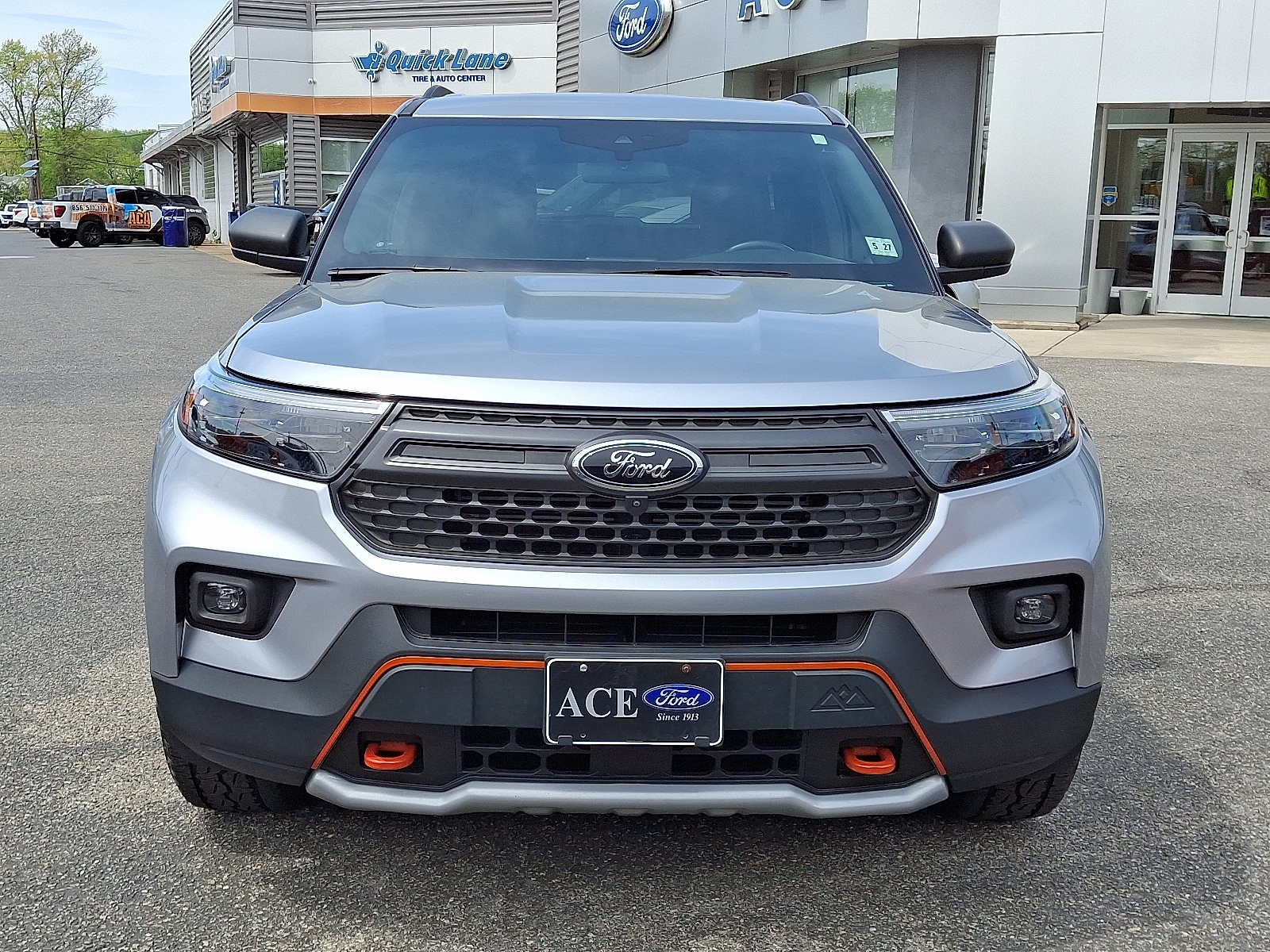 Certified 2022 Ford Explorer TIMBERLINE with VIN 1FMSK8JH7NGA97603 for sale in Woodbury, NJ