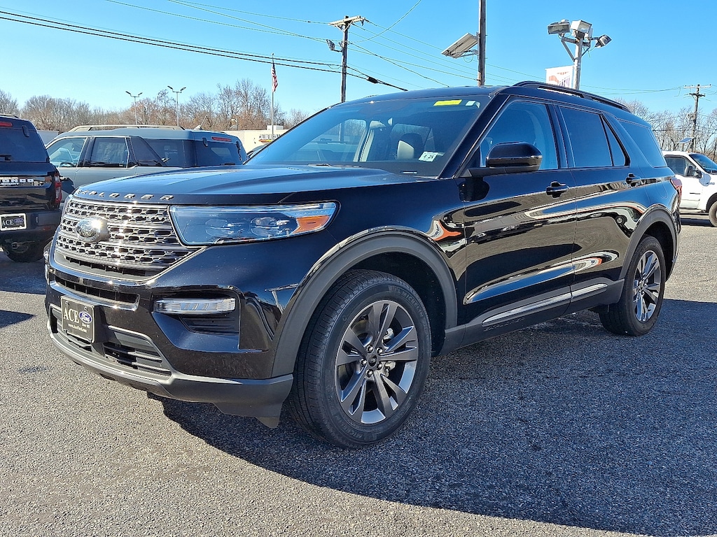 Certified 2022 Ford Explorer Ebony/LT Slate Activ