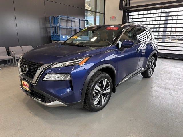 Certified 2021 Nissan Rogue Platinum with VIN JN8AT3DD3MW321354 for sale in Monmouth Junction, NJ