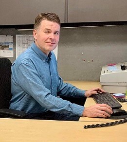 Staff member Tim Scovil from 93e790dc0f9c
