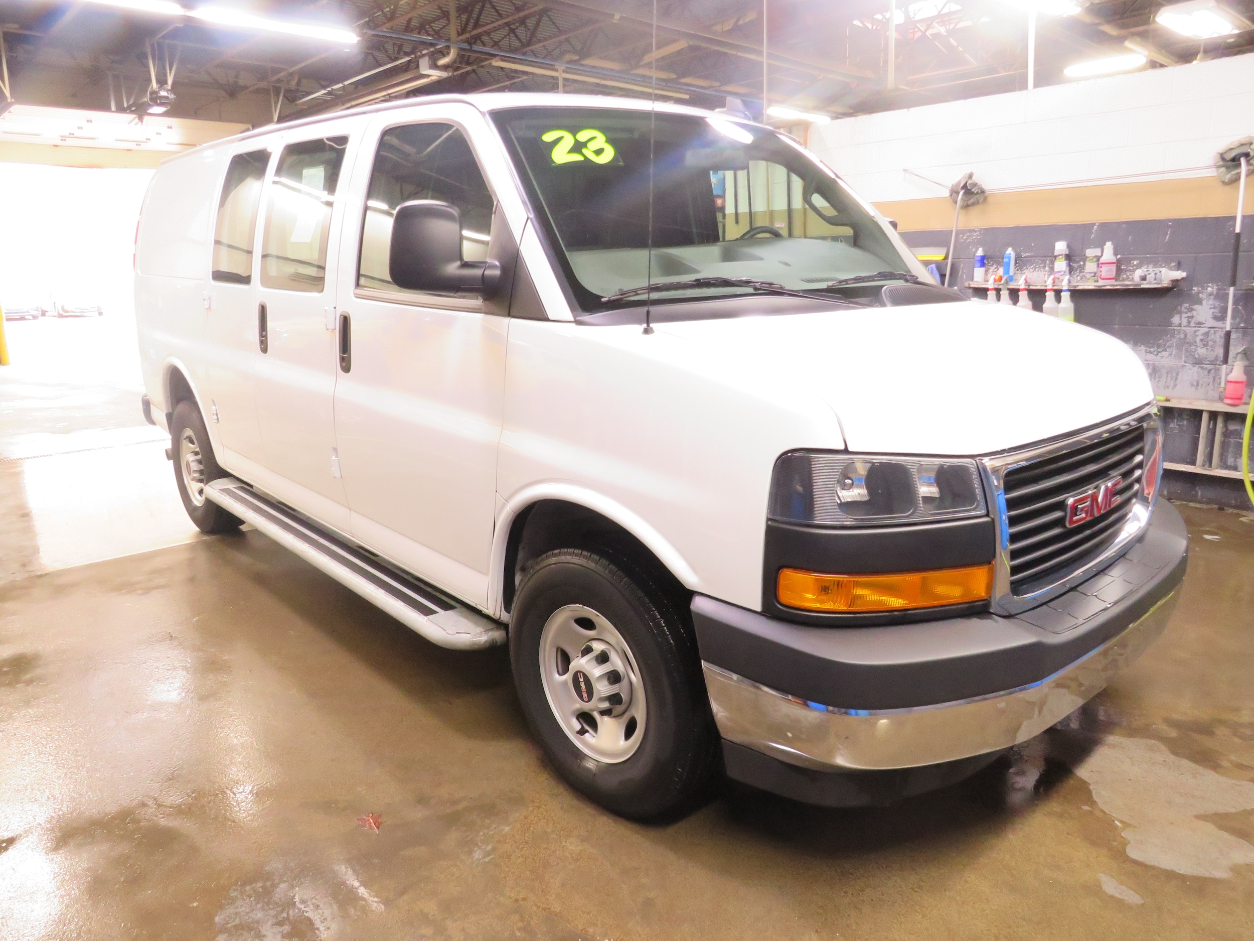 Used 2023 GMC Savana Cargo Work Van with VIN 1GTW7AFP3P1236209 for sale in Oil City, PA