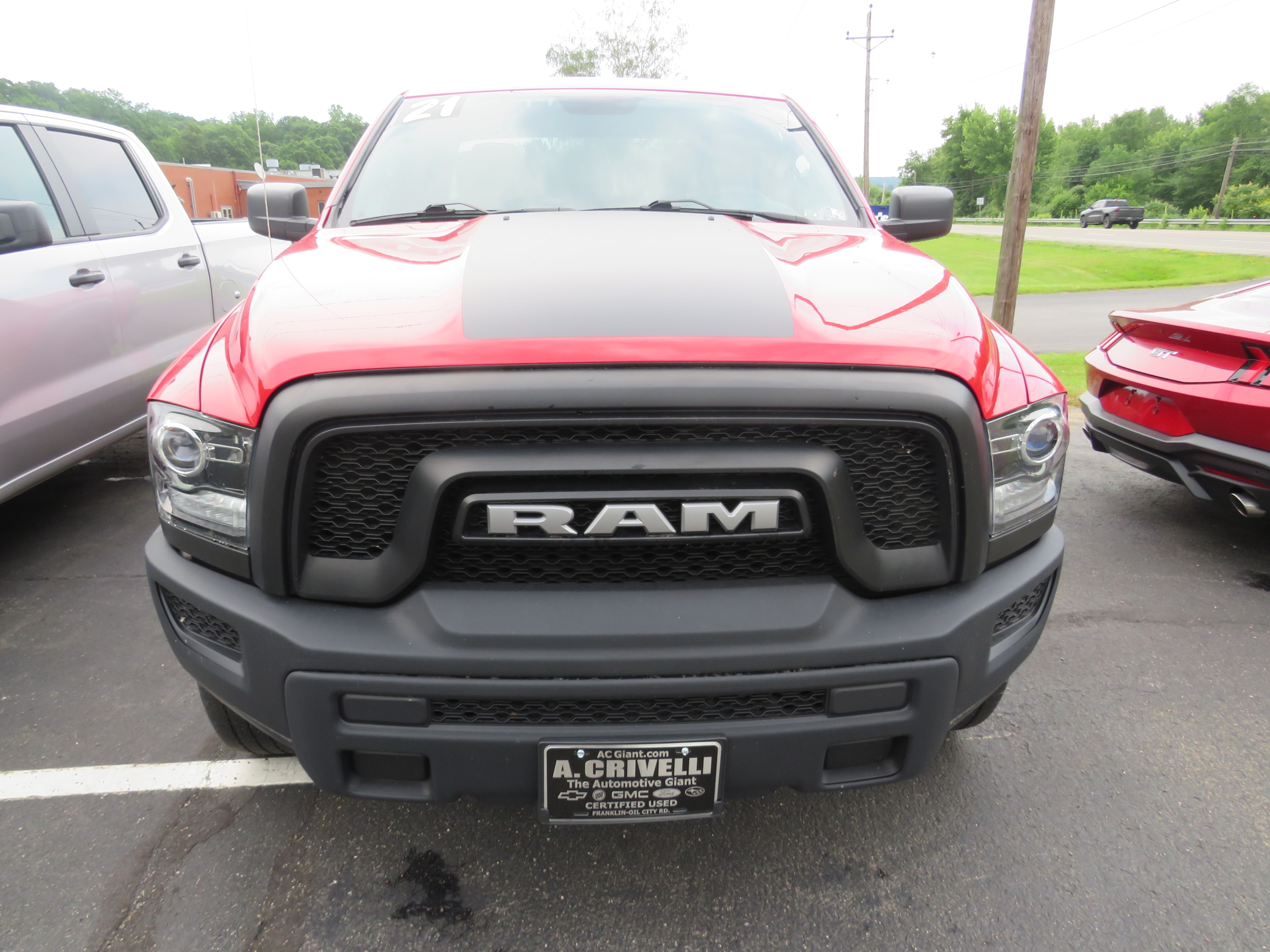 Used 2021 RAM Ram 1500 Classic Warlock with VIN 1C6RR7GG3MS510160 for sale in Oil City, PA
