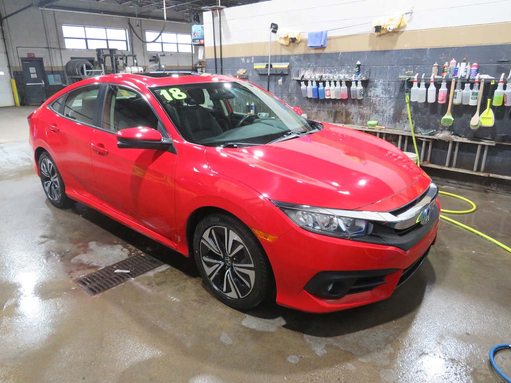 Used 2018 Honda Civic EX-T Sedan