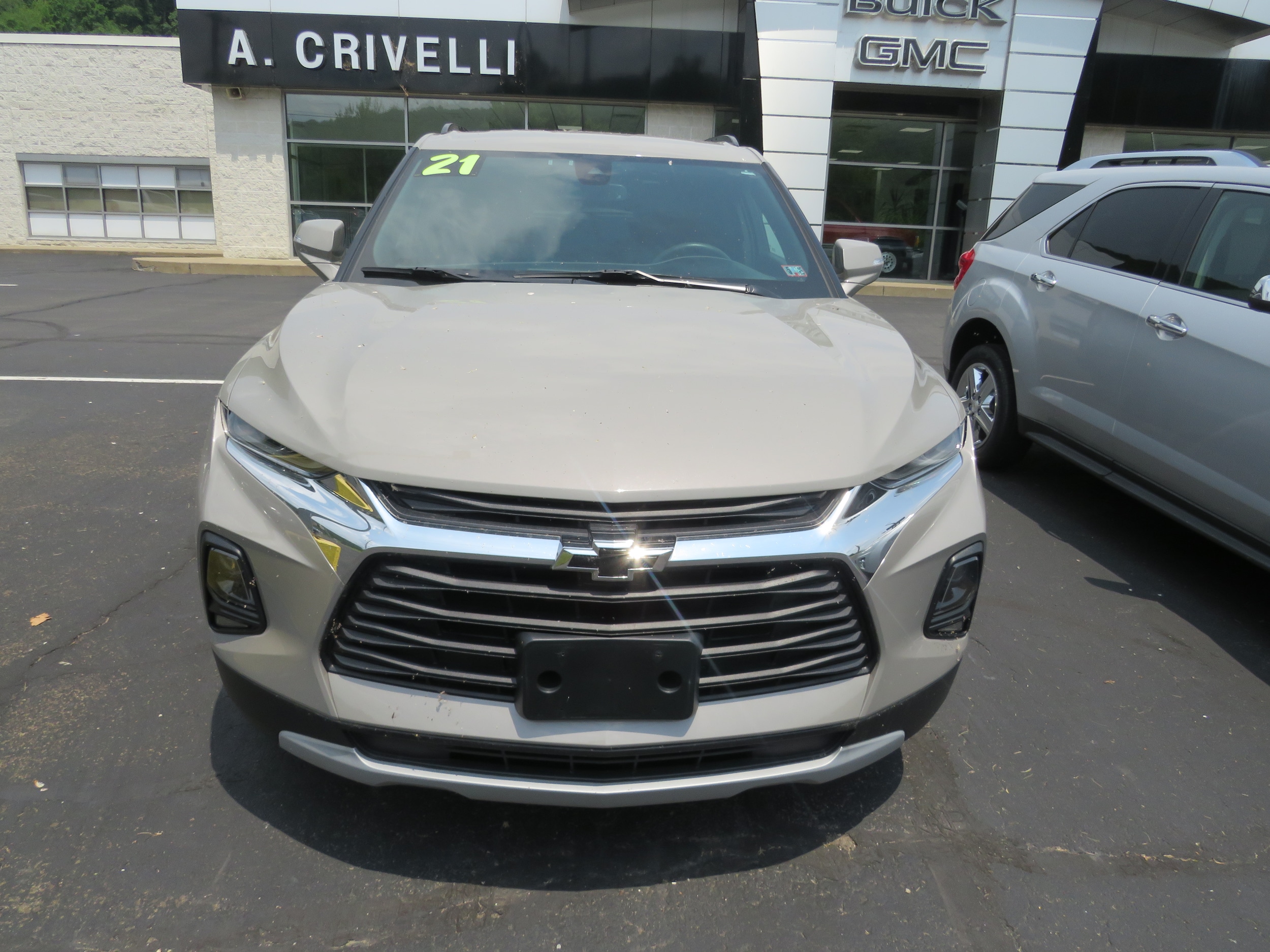 Used 2021 Chevrolet Blazer 2LT with VIN 3GNKBHRS7MS549108 for sale in Oil City, PA