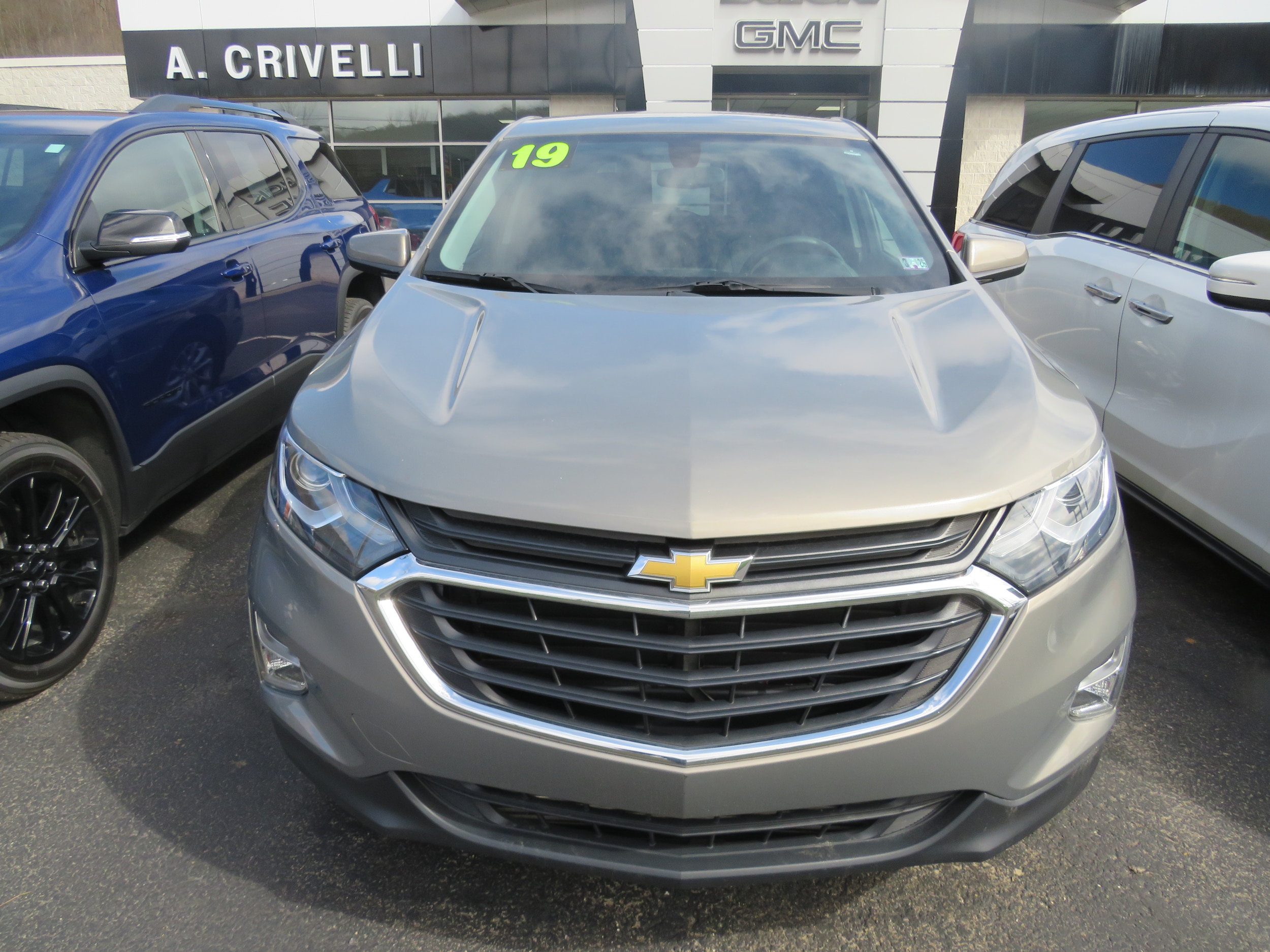 Used 2019 Chevrolet Equinox LT with VIN 3GNAXUEV8KS500907 for sale in Oil City, PA
