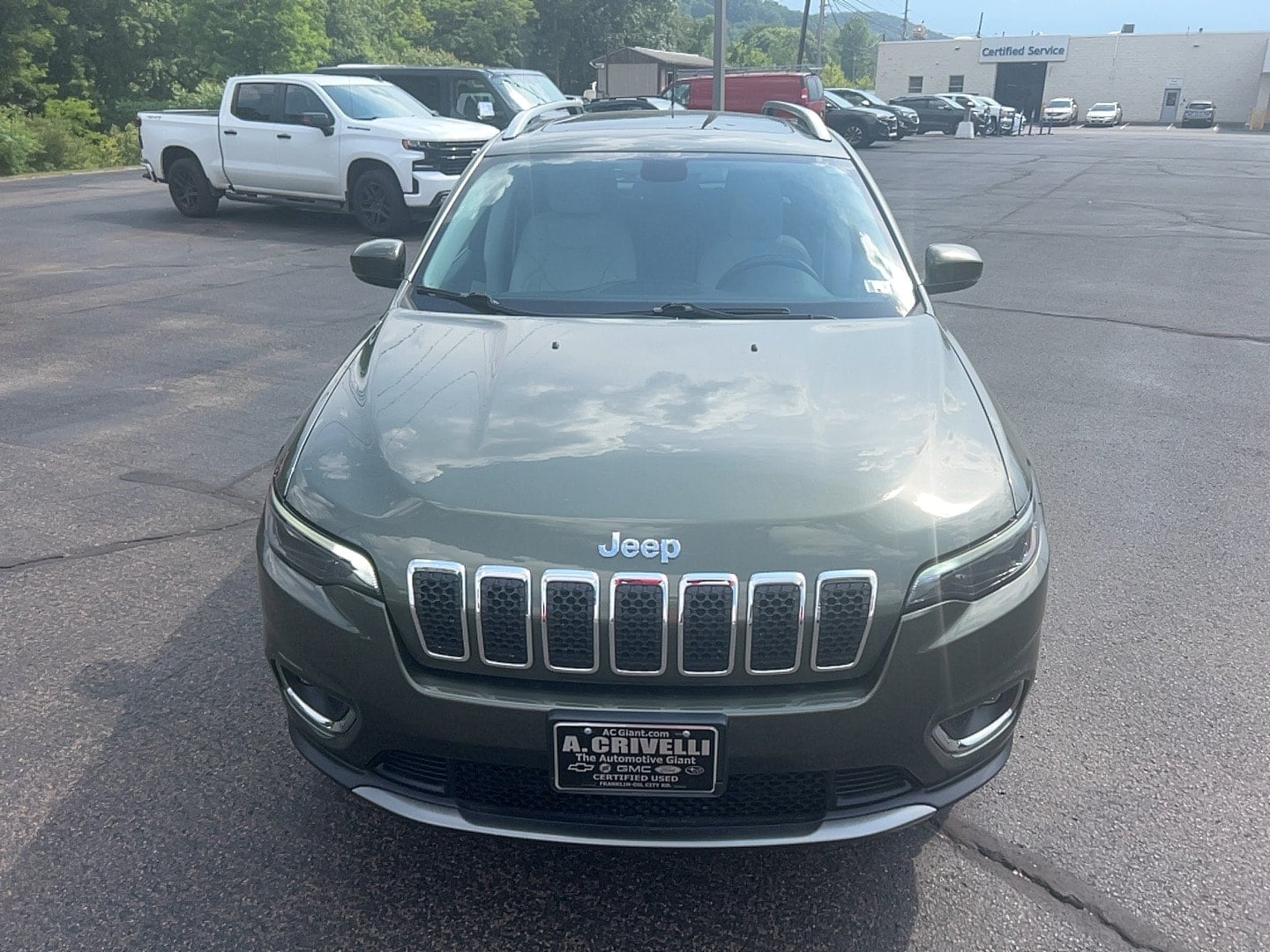 Used 2020 Jeep Cherokee Limited with VIN 1C4PJMDXXLD610236 for sale in Franklin, PA
