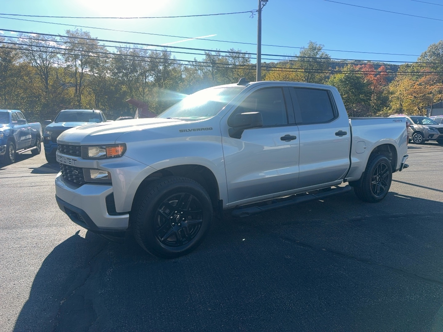 Used 2021 Chevrolet Silverado 1500 Custom Truck Crew Cab