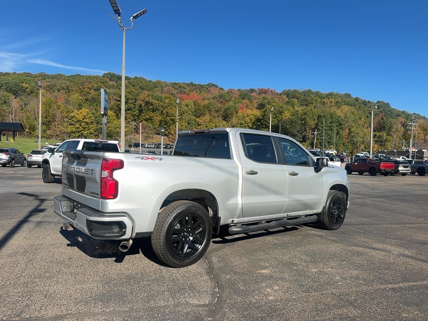 Used 2021 Chevrolet Silverado 1500 Custom Truck Crew Cab