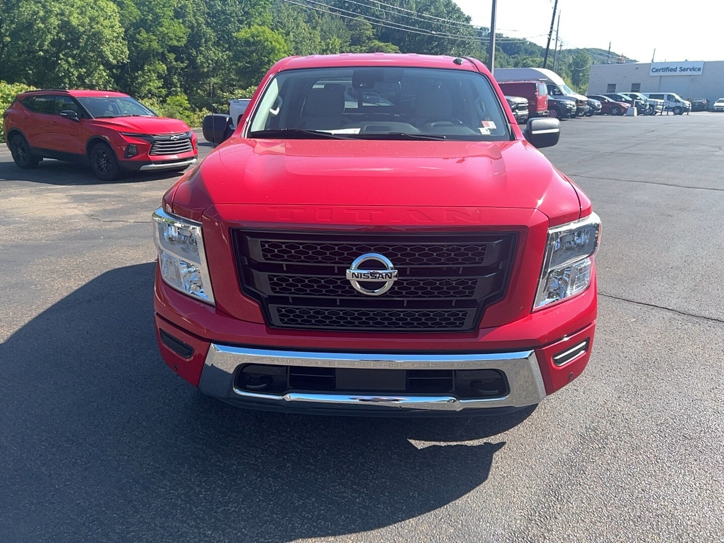 Used 2021 Nissan Titan SV with VIN 1N6AA1ED3MN506155 for sale in Franklin, PA
