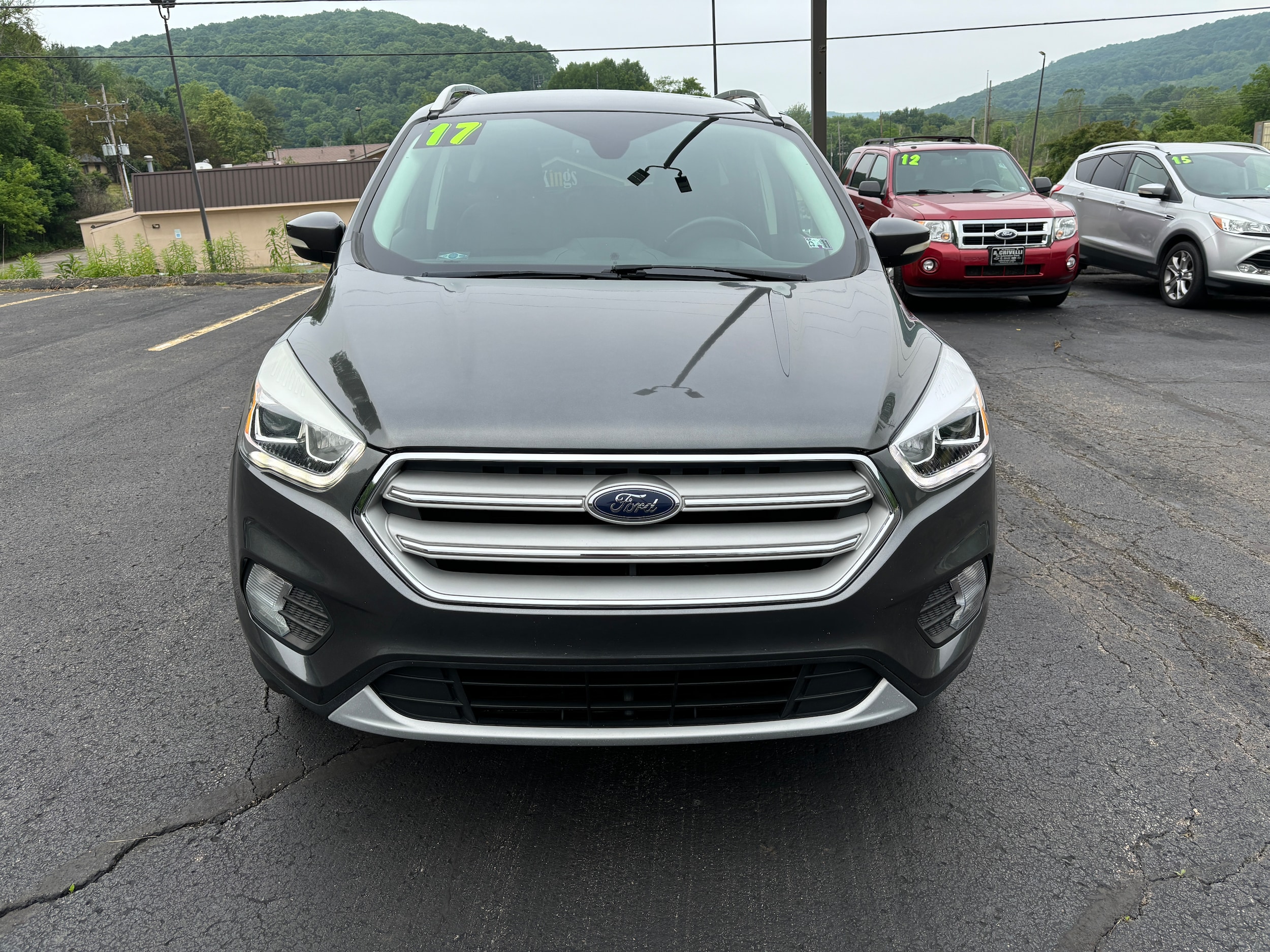 Used 2017 Ford Escape Titanium with VIN 1FMCU9JD1HUB76448 for sale in Franklin, PA