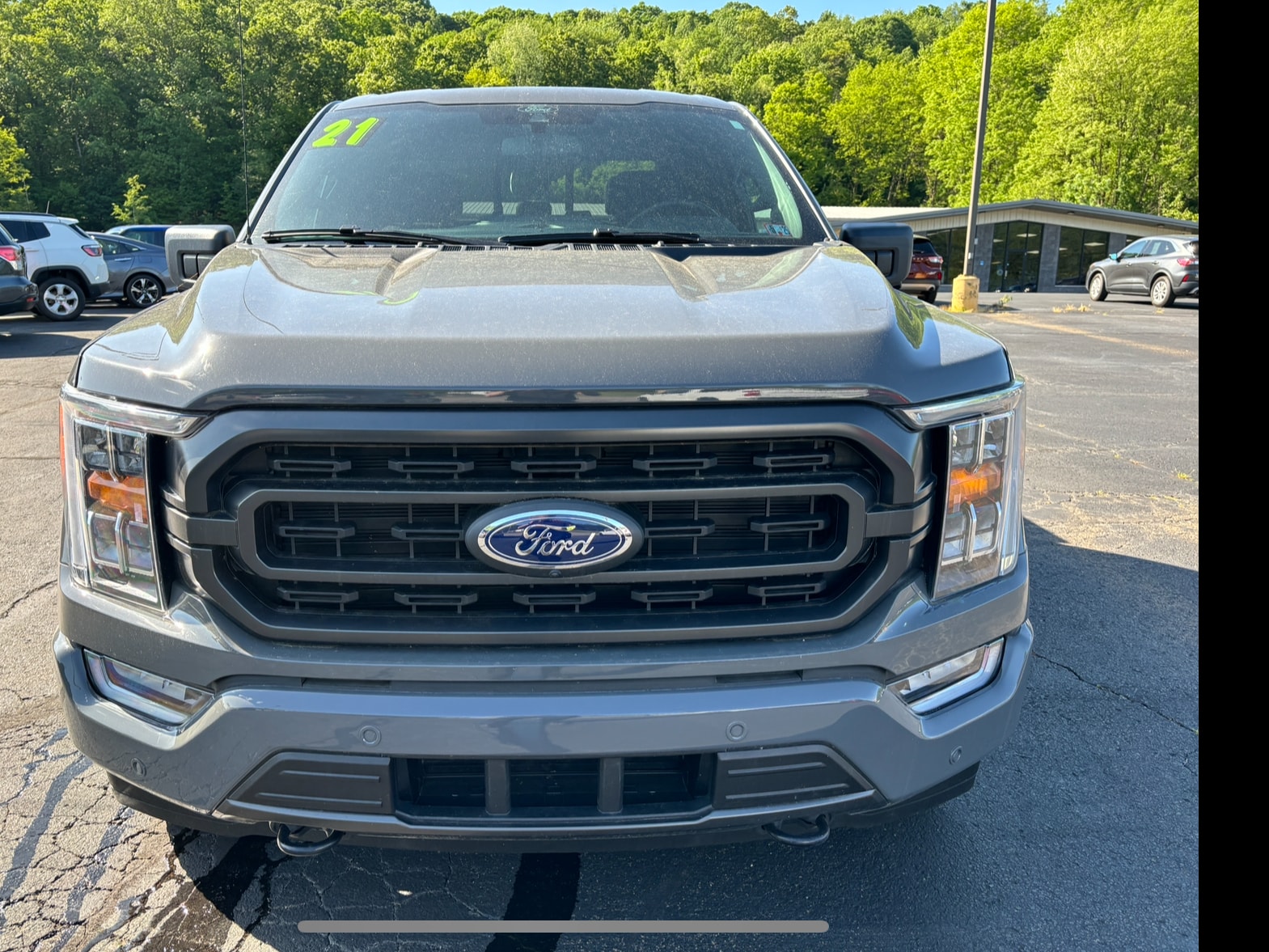 Used 2021 Ford F-150 XLT with VIN 1FTEW1EP6MKD31904 for sale in Franklin, PA