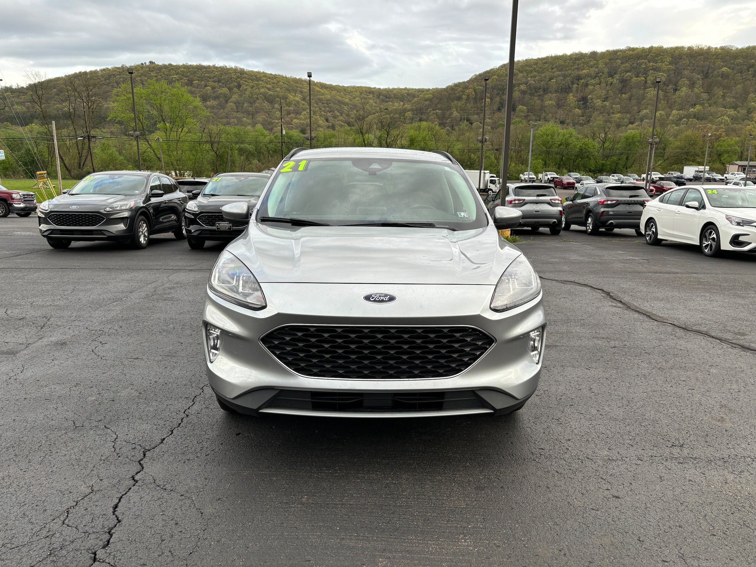 Used 2021 Ford Escape SEL with VIN 1FMCU9H63MUB30489 for sale in Franklin, PA