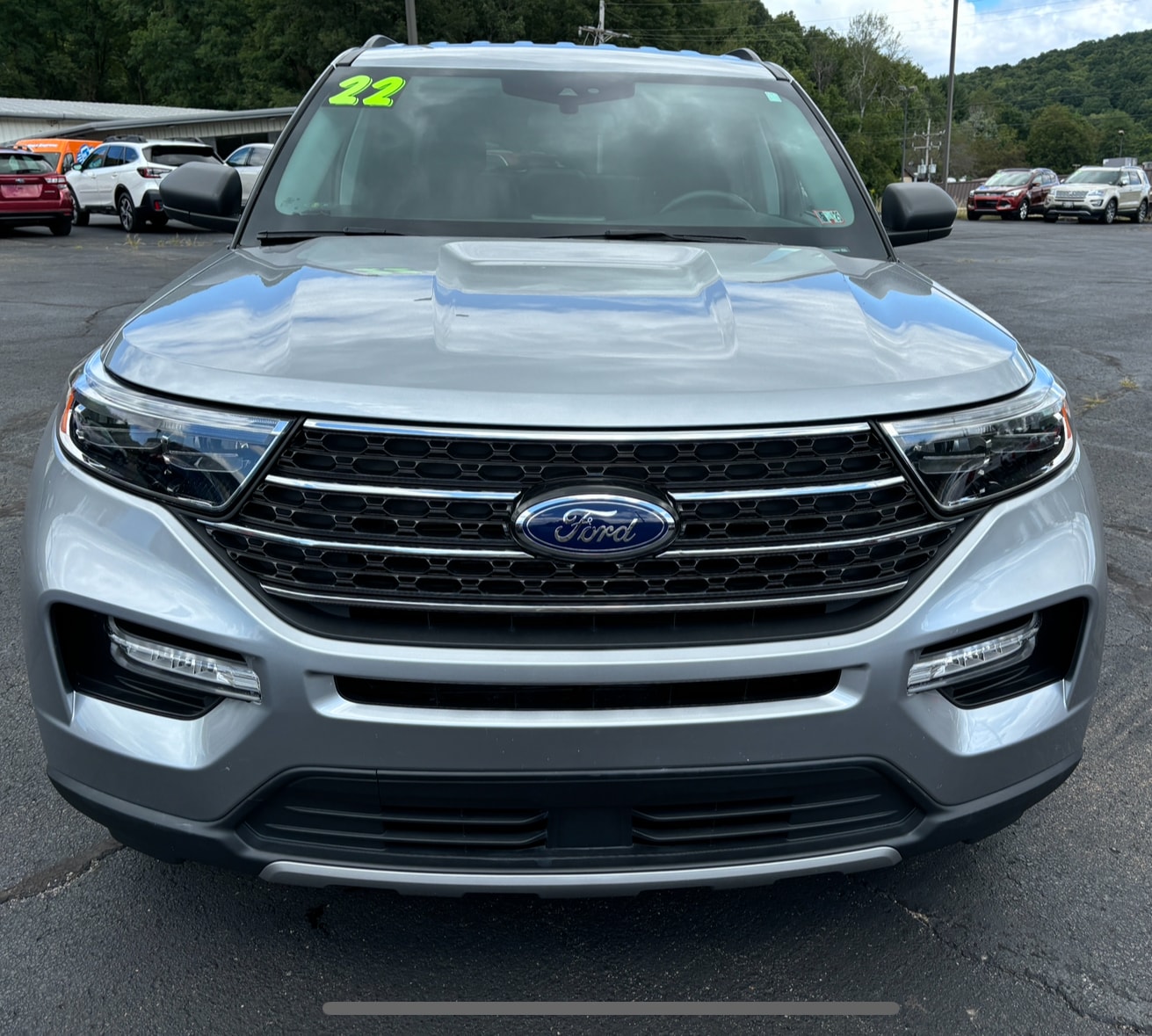 Used 2022 Ford Explorer XLT with VIN 1FMSK8DH3NGA97447 for sale in Franklin, PA