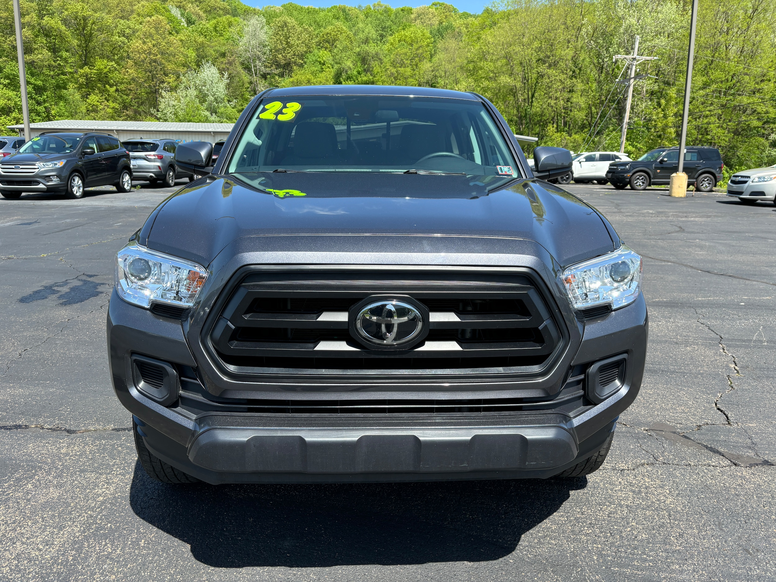 Used 2023 Toyota Tacoma SR with VIN 3TYAX5GN9PT085186 for sale in Franklin, PA