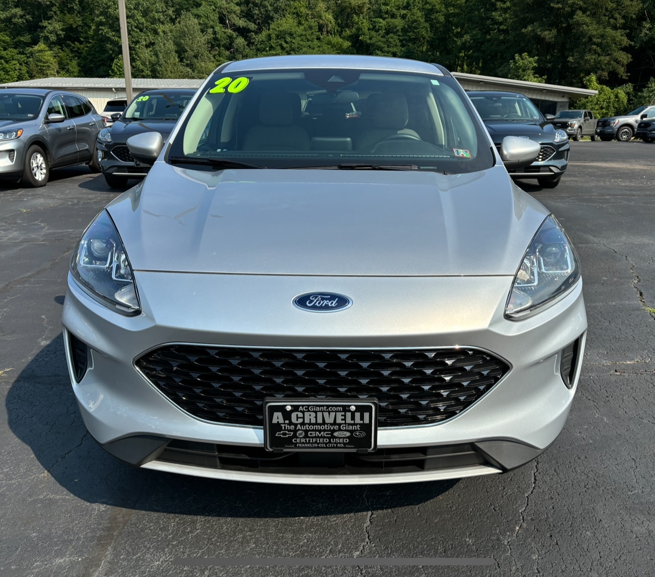 Used 2020 Ford Escape SE with VIN 1FMCU9G62LUC38070 for sale in Franklin, PA