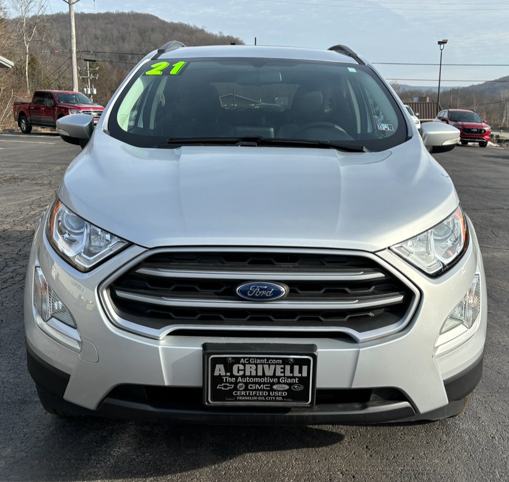 Used 2021 Ford EcoSport SE with VIN MAJ6S3GL4MC405908 for sale in Franklin, PA