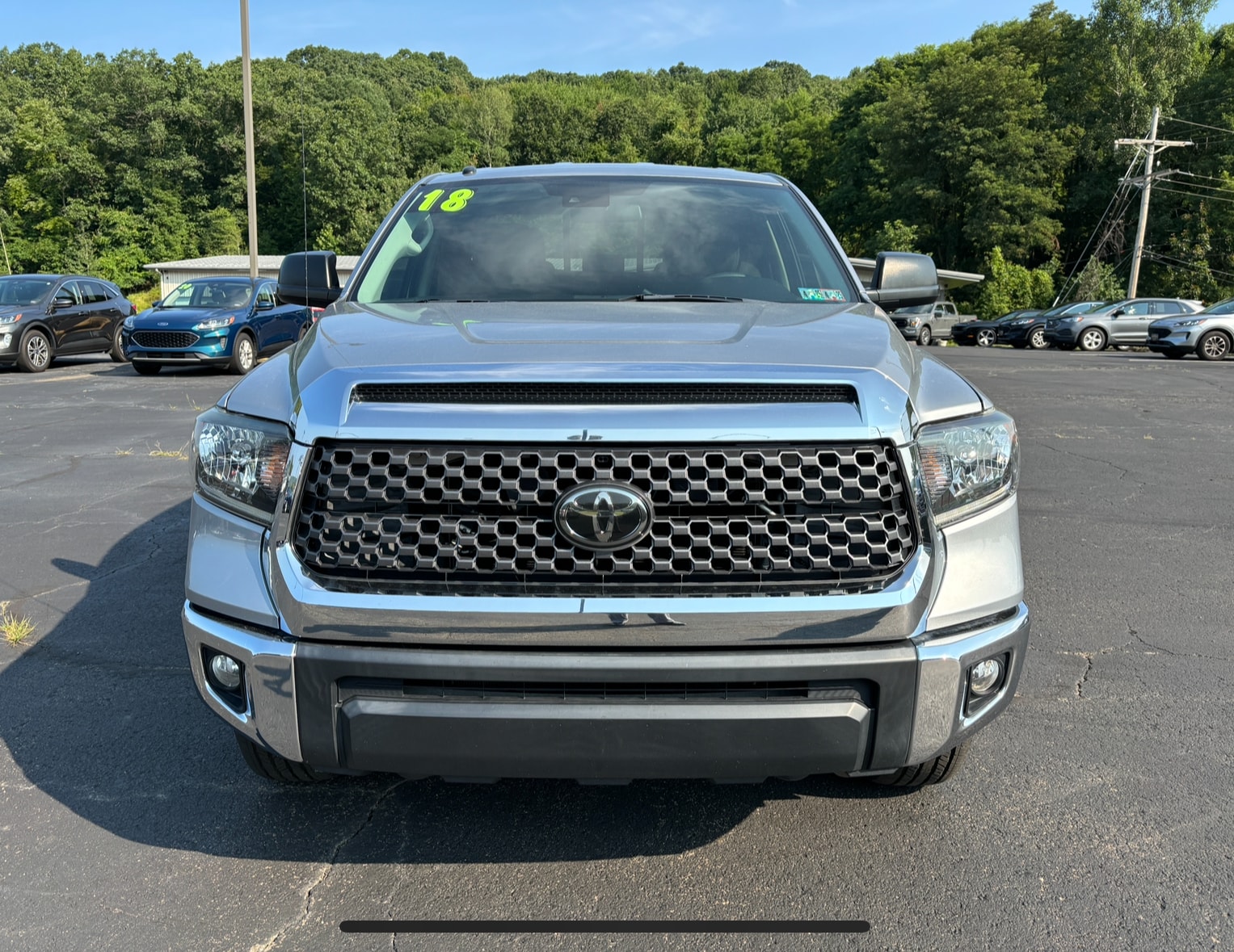 Used 2018 Toyota Tundra SR5 with VIN 5TFUY5F15JX743186 for sale in Franklin, PA