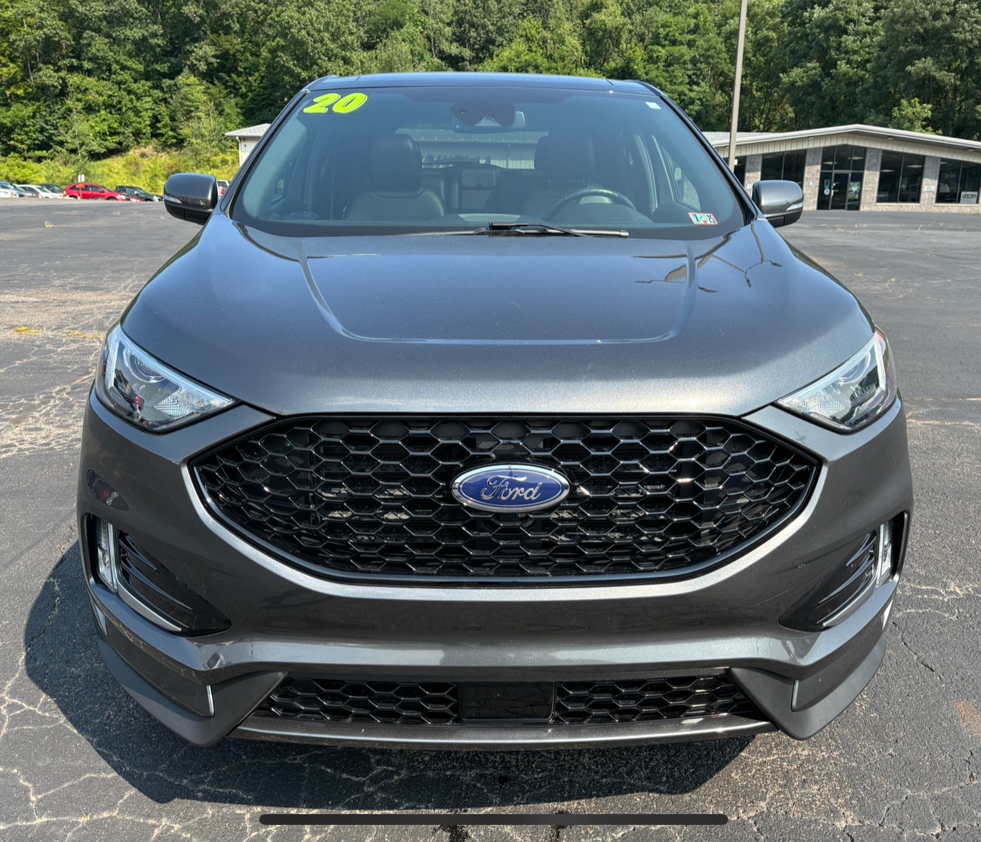 Used 2020 Ford Edge ST-Line with VIN 2FMPK4J92LBB61042 for sale in Franklin, PA