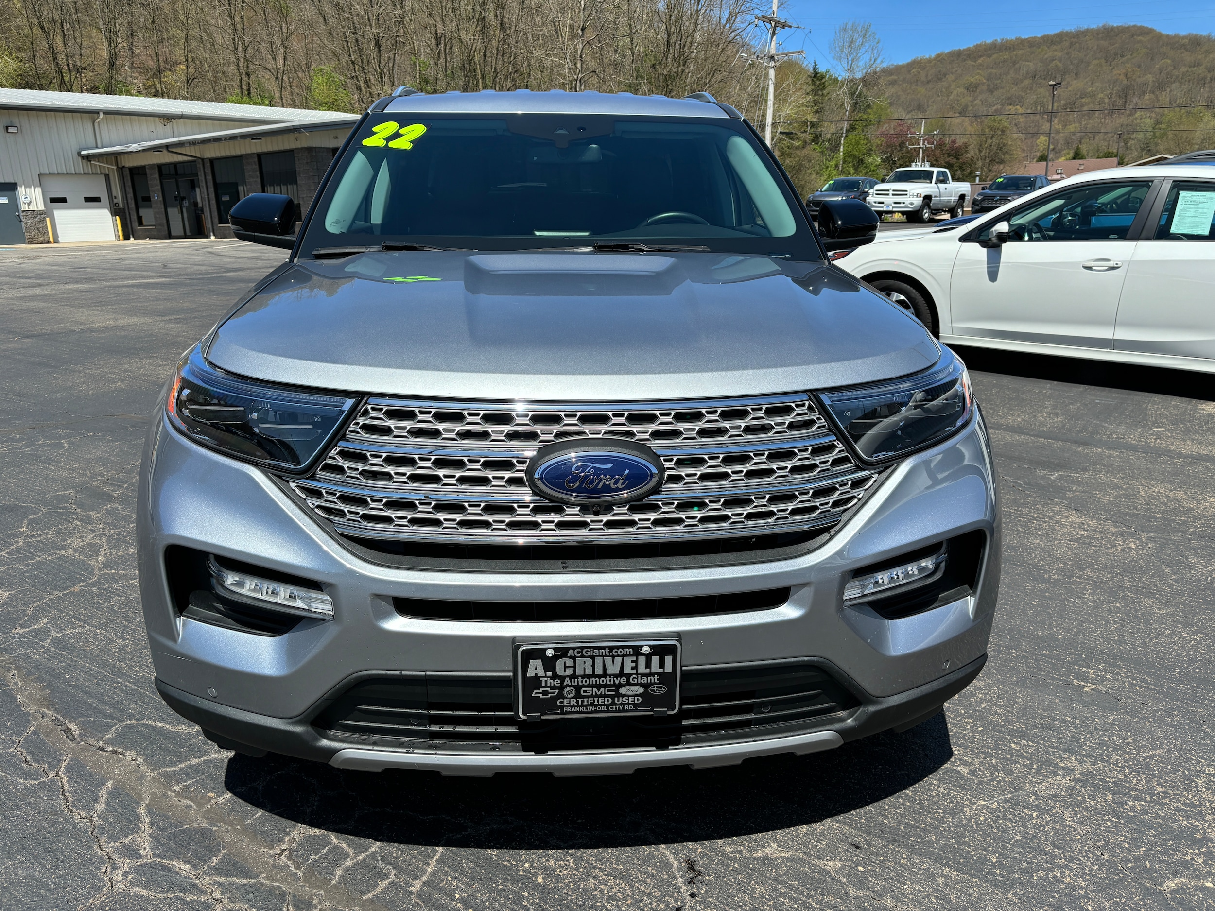 Used 2022 Ford Explorer Limited with VIN 1FMSK8FH1NGB53527 for sale in Franklin, PA
