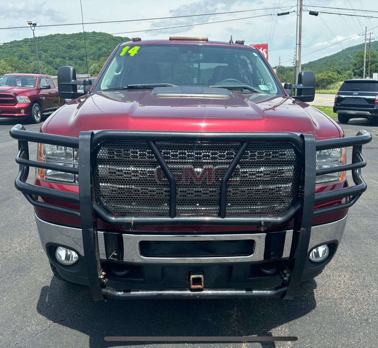 Used 2014 GMC Sierra 2500HD SLE with VIN 1GT120CG7EF120910 for sale in Franklin, PA