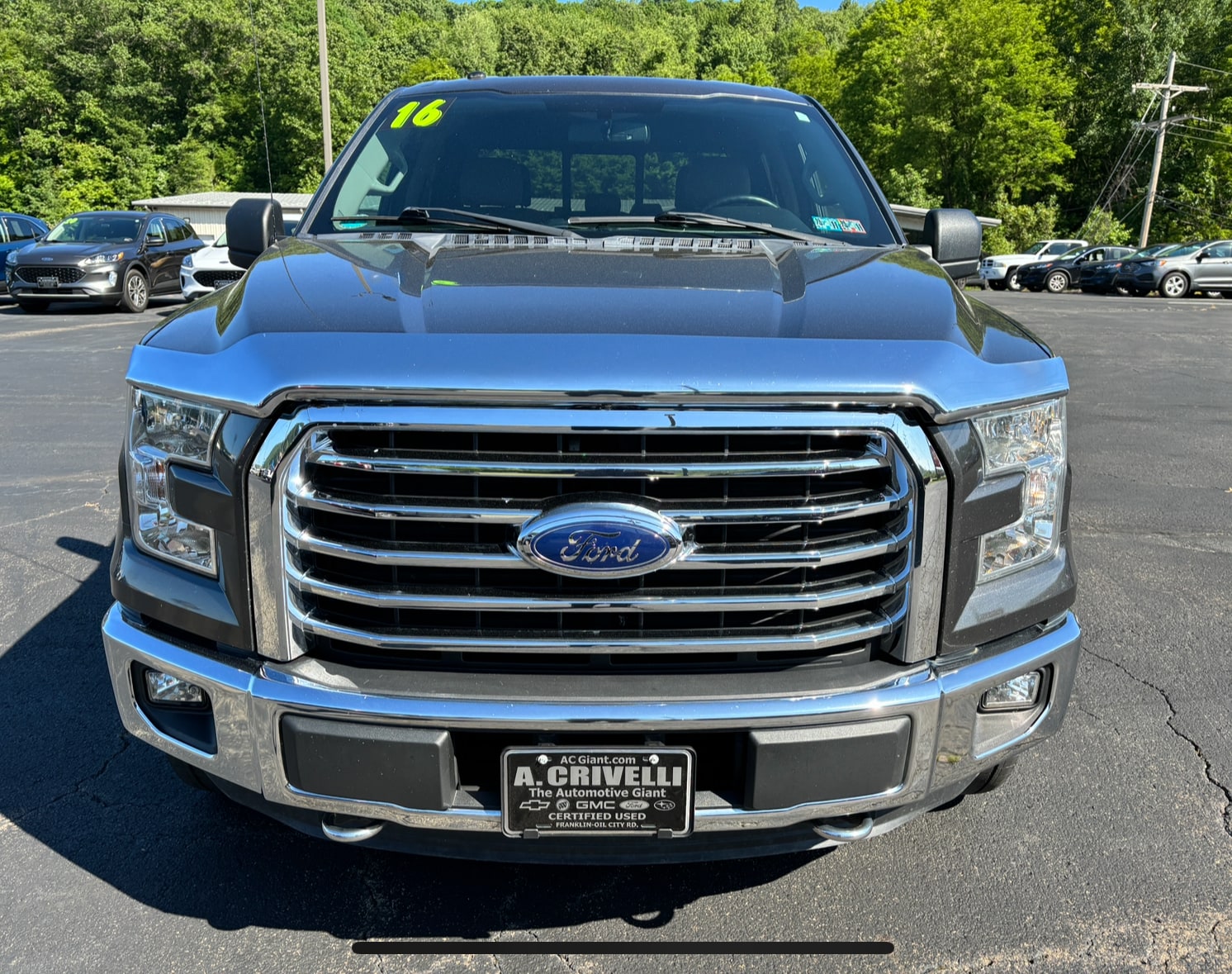 Used 2016 Ford F-150 XLT with VIN 1FTEW1EPXGFB35591 for sale in Franklin, PA