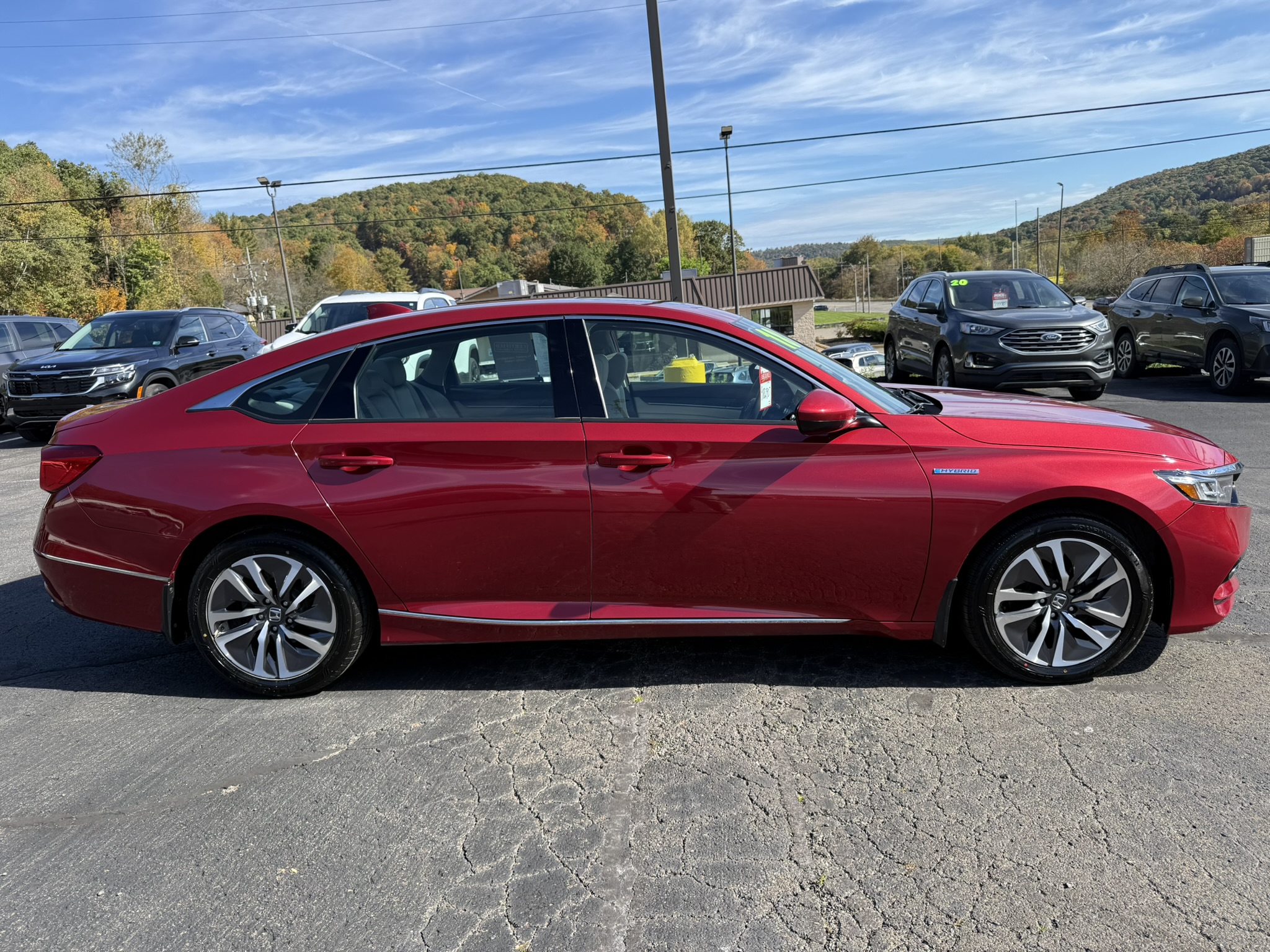 Used 2018 Honda Accord Hybrid EX with VIN 1HGCV3F42JA015140 for sale in Franklin, PA
