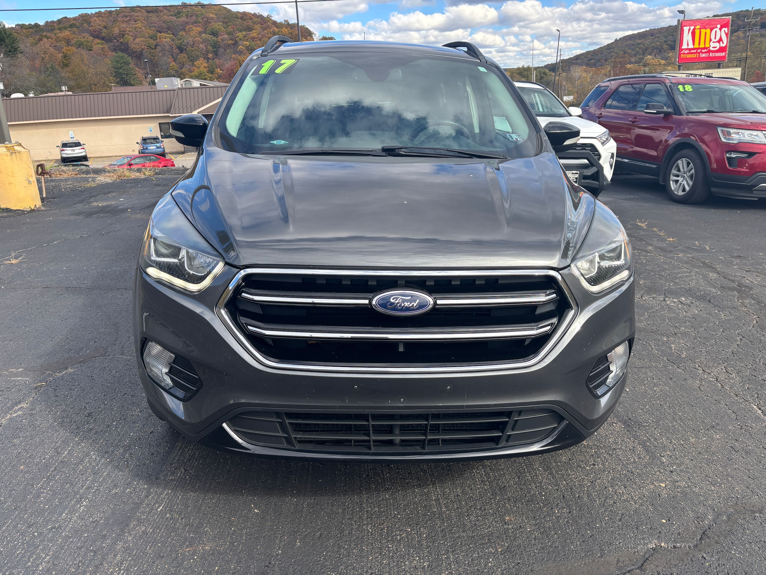 Used 2017 Ford Escape Titanium with VIN 1FMCU9J90HUD03590 for sale in Franklin, PA