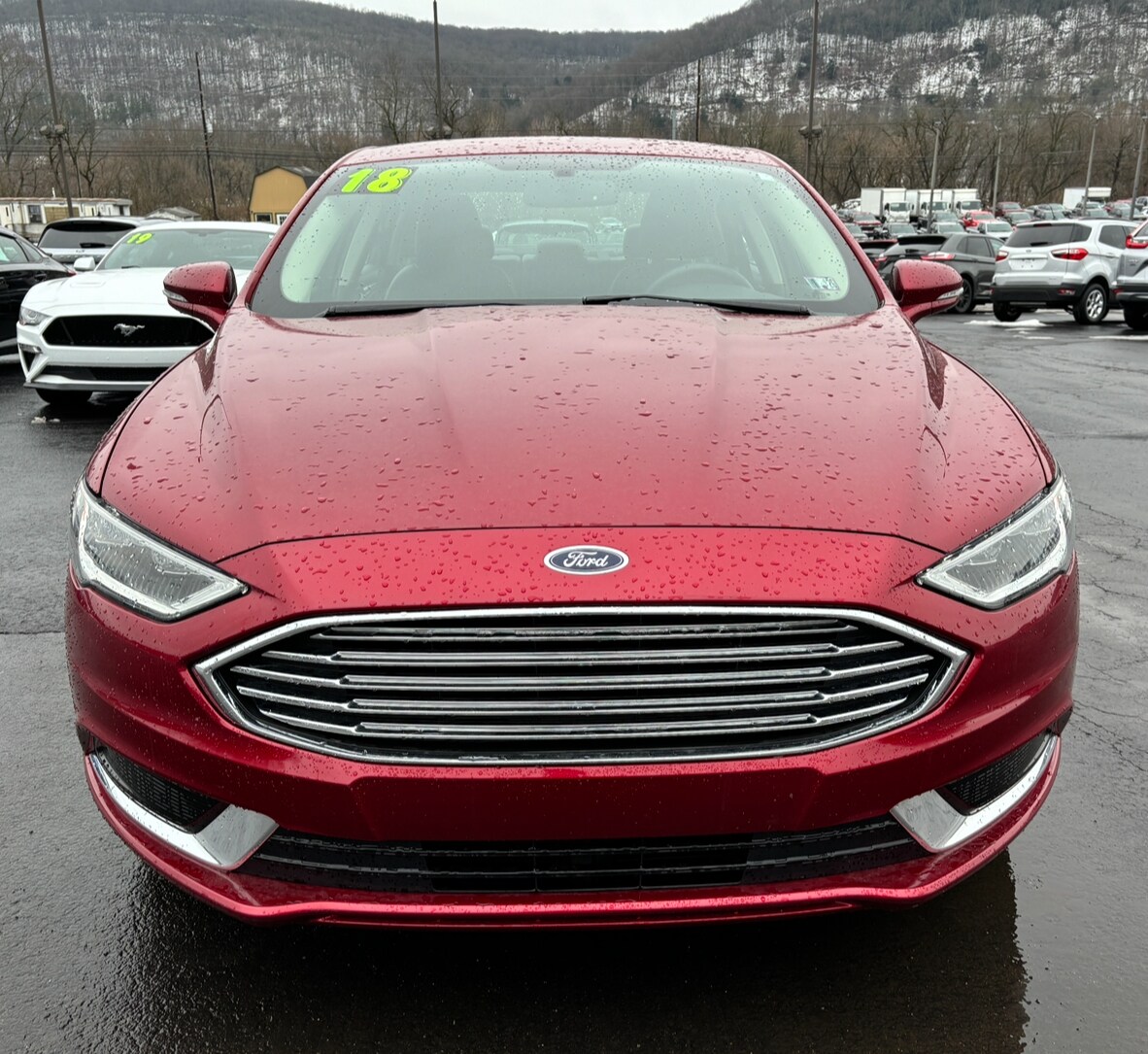 Used 2018 Ford Fusion SE with VIN 3FA6P0HD9JR202016 for sale in Franklin, PA