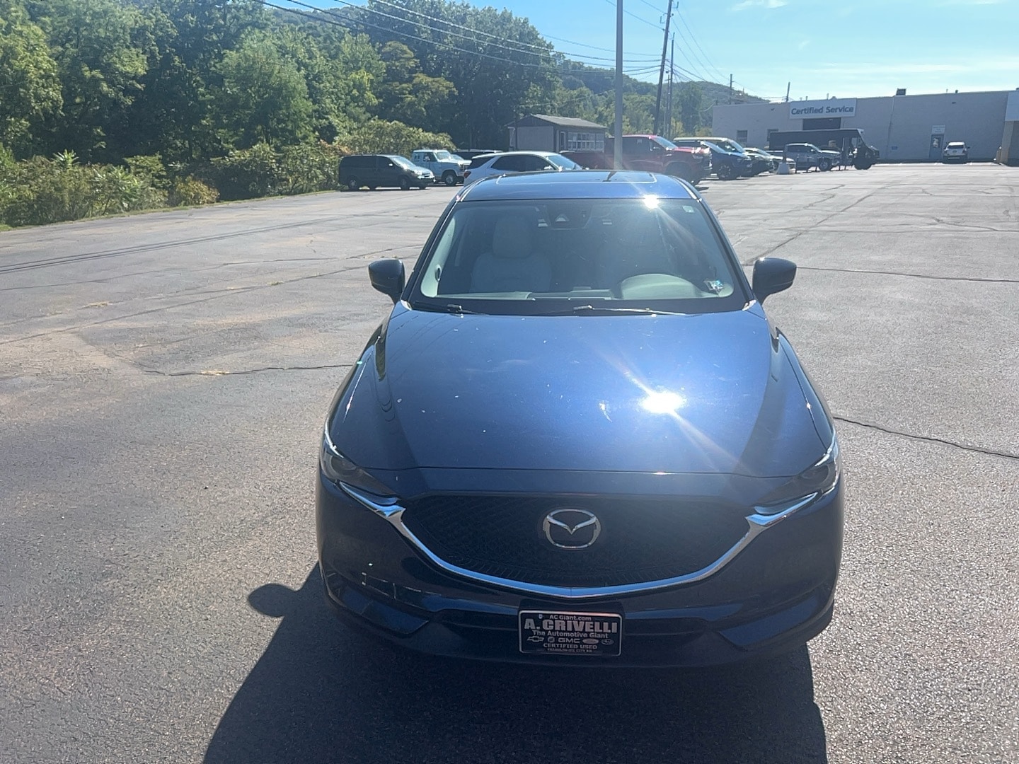 Used 2018 Mazda CX-5 Grand Touring with VIN JM3KFBDM2J0436552 for sale in Franklin, PA