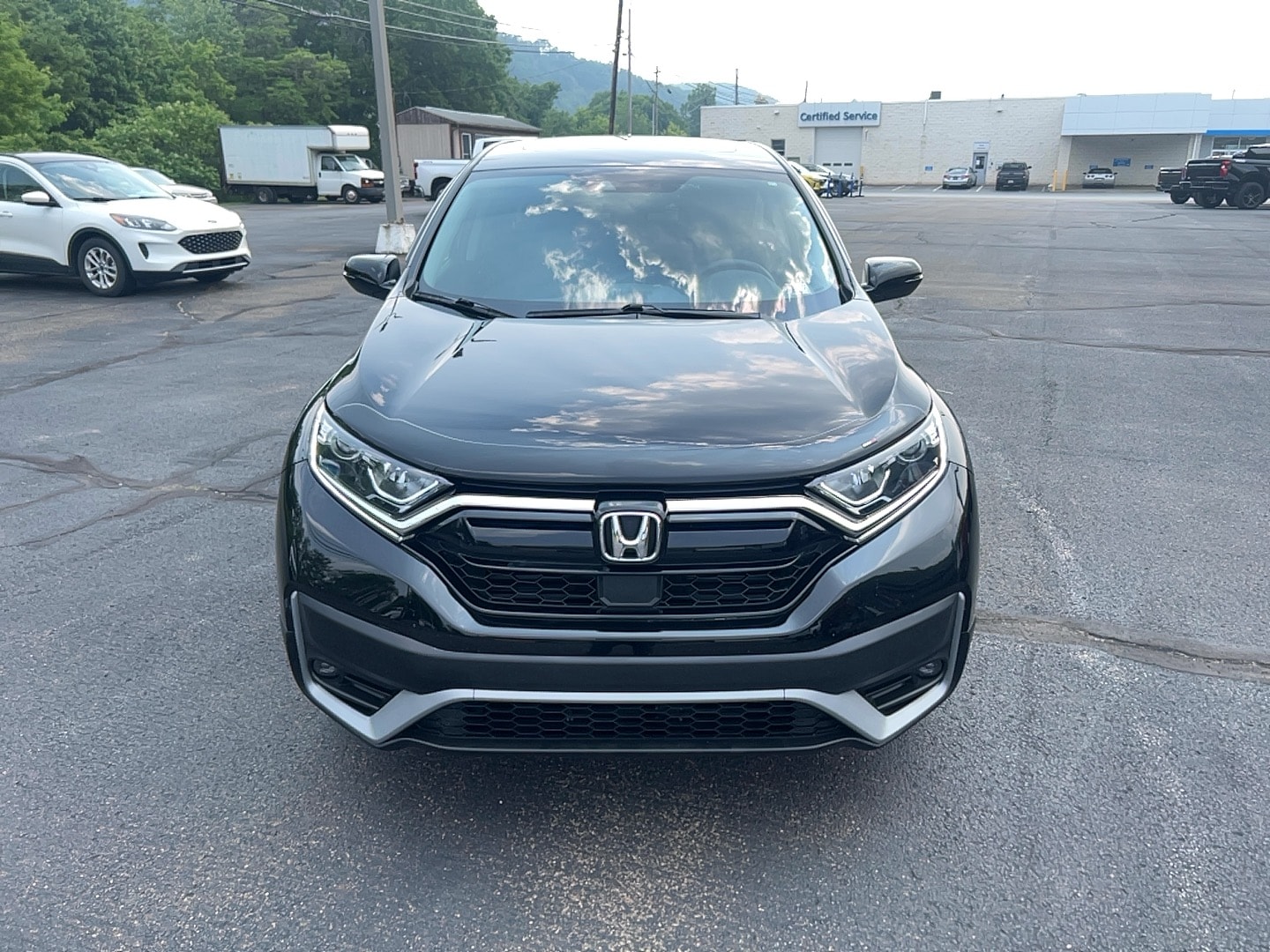 Used 2021 Honda CR-V EX with VIN 5J6RW2H55MA000569 for sale in Franklin, PA