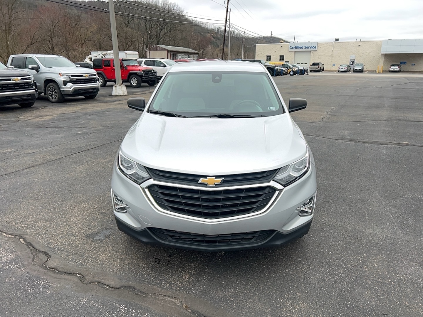 Used 2021 Chevrolet Equinox LS with VIN 3GNAXSEV3MS111504 for sale in Franklin, PA