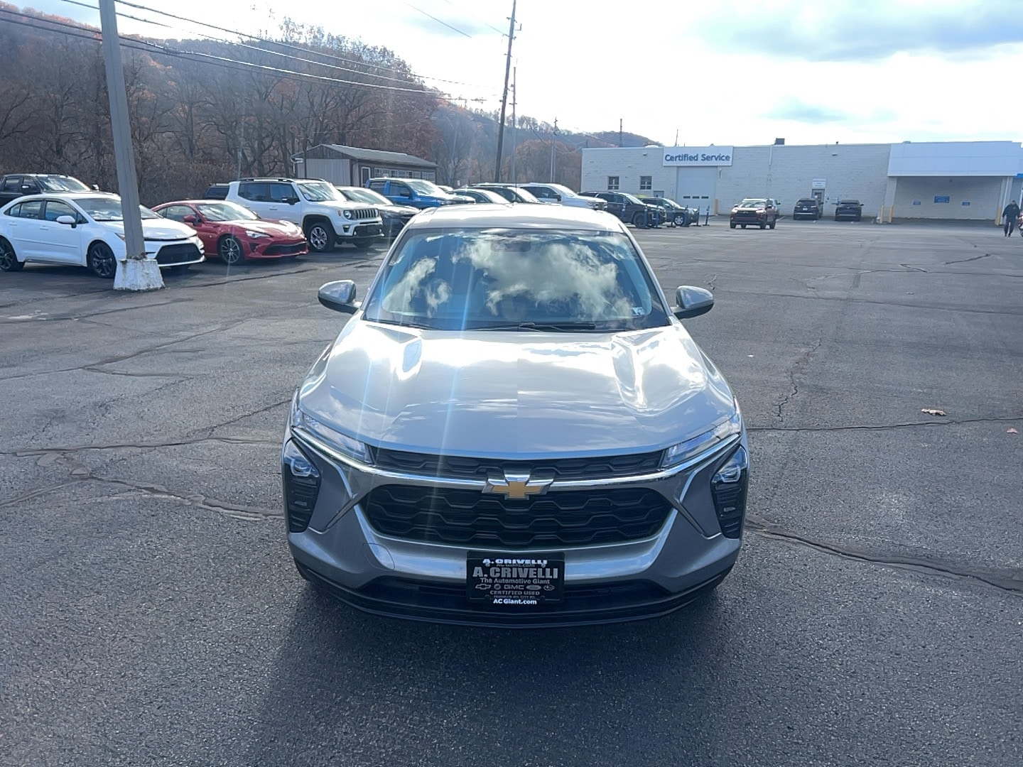 Used 2024 Chevrolet Trax LS with VIN KL77LFE24RC045132 for sale in Franklin, PA