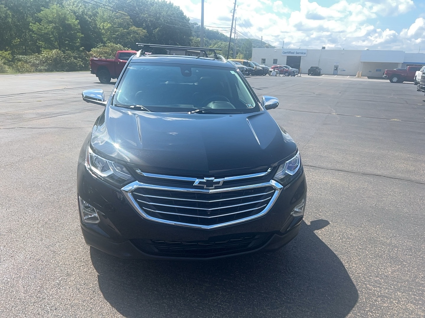 Used 2021 Chevrolet Equinox Premier with VIN 2GNAXXEV2M6133389 for sale in Franklin, PA