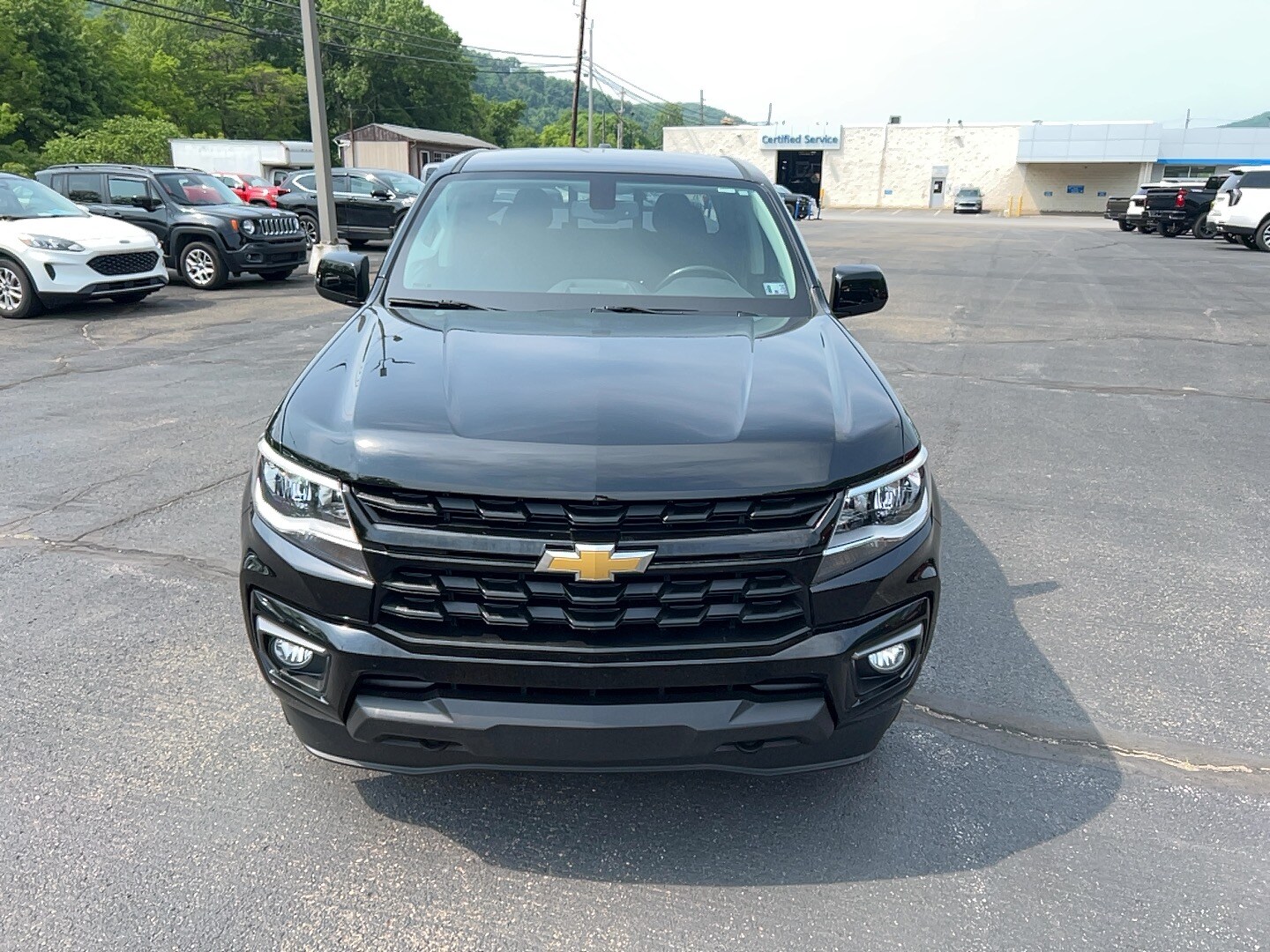 Used 2021 Chevrolet Colorado LT with VIN 1GCGTCENXM1275841 for sale in Franklin, PA