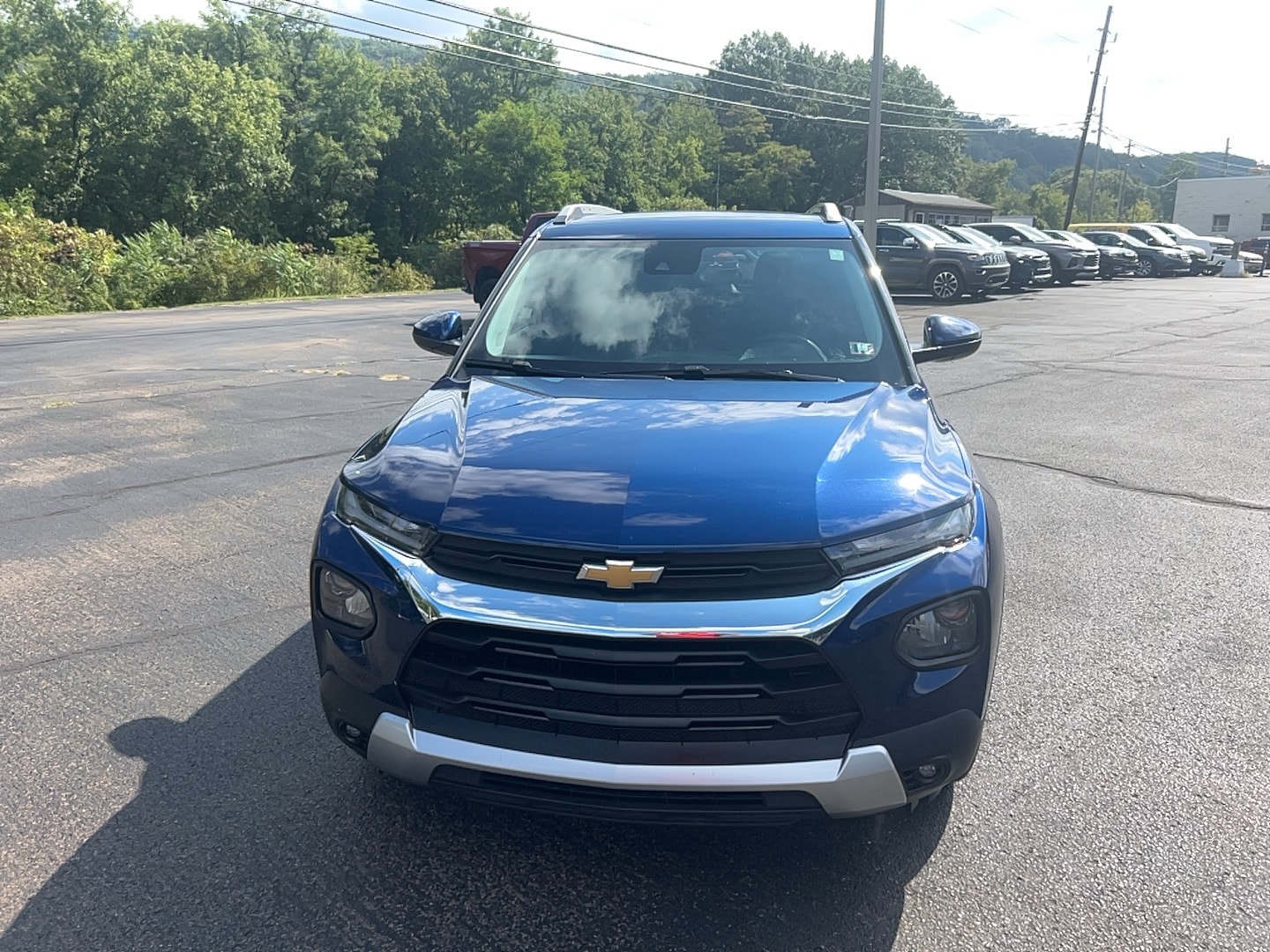 Used 2022 Chevrolet Trailblazer LT with VIN KL79MRSL6NB016011 for sale in Franklin, PA