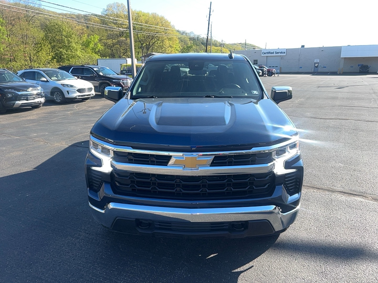 Used 2022 Chevrolet Silverado 1500 LT with VIN 1GCPDKEK0NZ501868 for sale in Franklin, PA