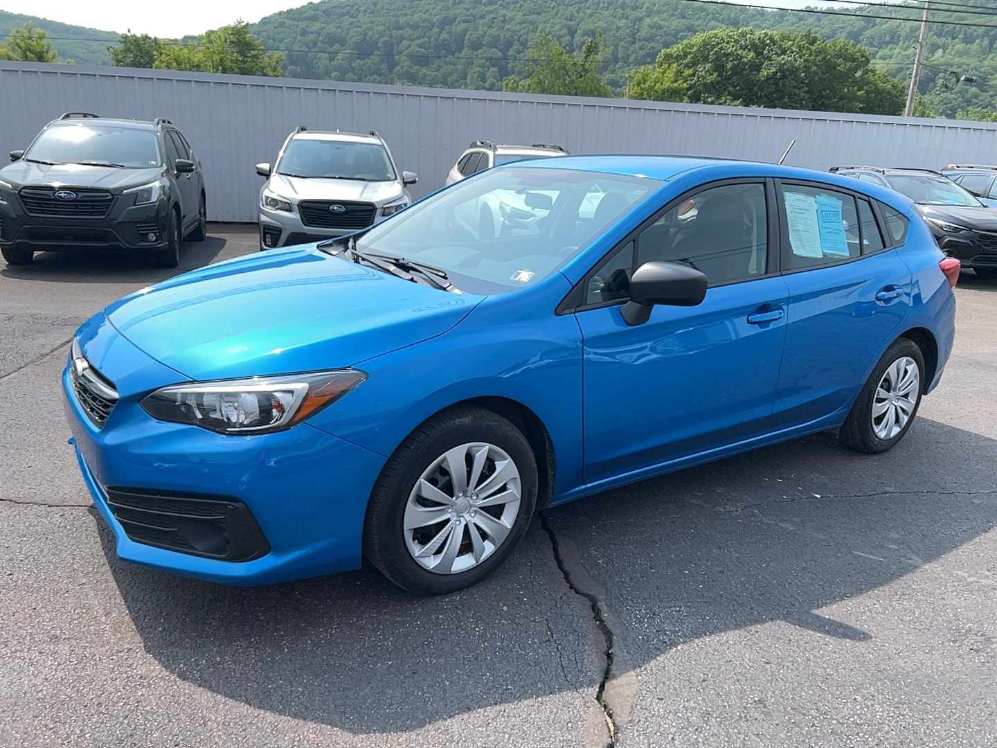 Used 2022 Subaru Impreza Base with VIN 4S3GTAB63N3727801 for sale in Franklin, PA